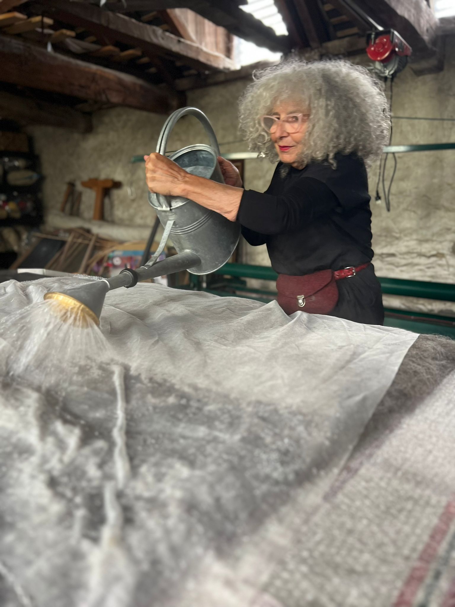 Atelier ouvert au laboratoire textile de TRAM-E
